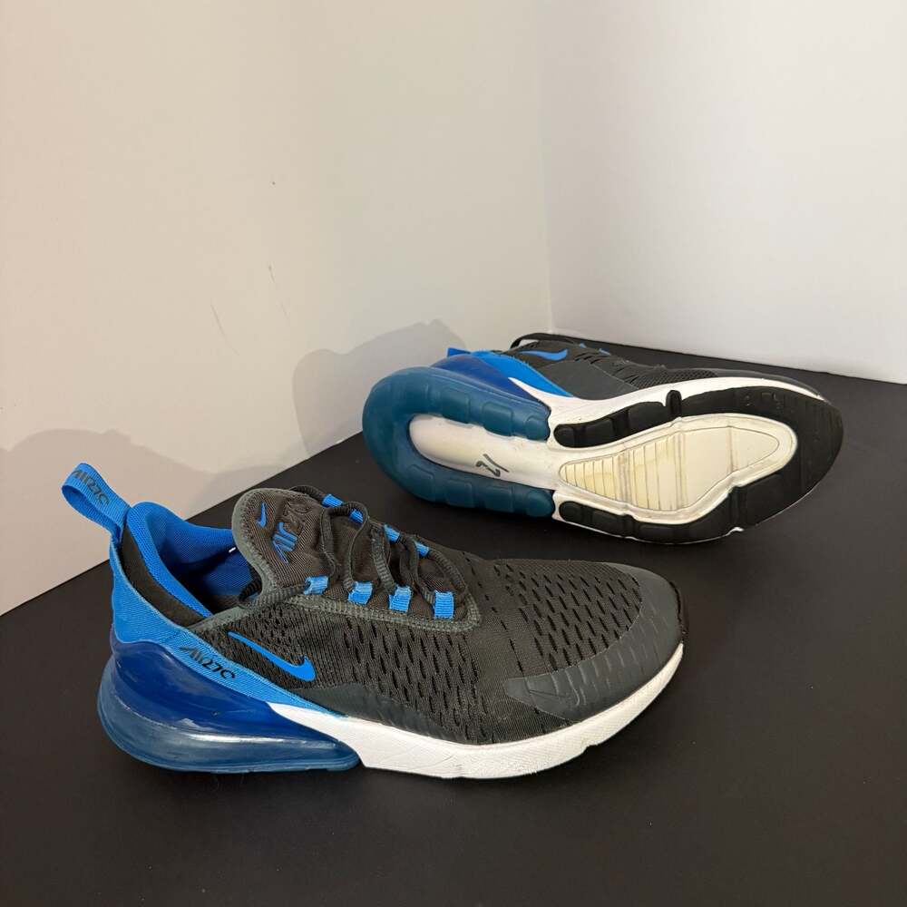 Nike Air Max 270 Anthracite Photo Blue AH8050-028 Men's Size 8 - Picture 6 of 8